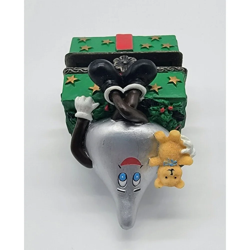 Hershey's Kiss Kurt Adler Christmas Trinket Ring Box Holiday Decor